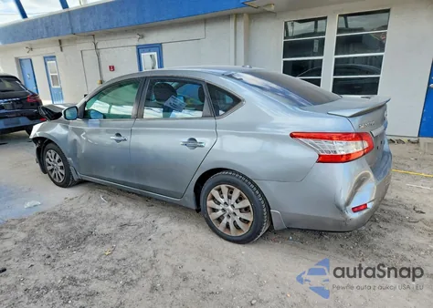 2013 Nissan Sentra S z USA, uszkodzony, nr VIN 3N1AB7AP7DL564386